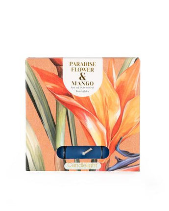 Paradise Flower & Mango Set of 9 Tealights