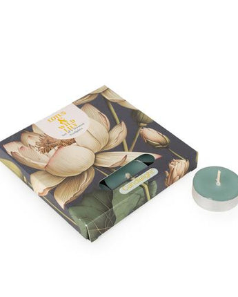 Lotus & Wild Lily Set of 9 Tealights