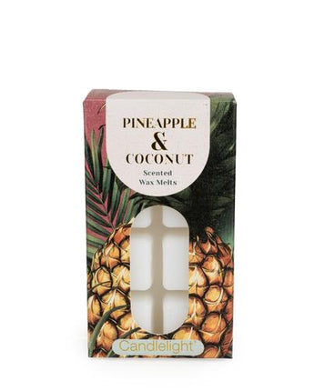 Pineapple & Coconut Pack of 8 Wax Melts