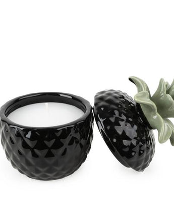Pineapple & Coconut Pineapple-Shaped Ceramic Candle