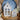 Large White Townhouse Lantern