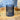 Blue Ridged Glass Tumbler