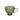 Green Pressed Glass Mug