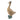 Small Grey Duck Ornament with Spotty Wellies - 20.6cm