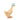 Quirky Wood Effect Duck in Hat