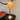 Metal Table Lamp with Pleated Shade in Ginger