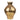 Antique Gold Metal Jug