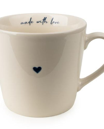Heart Design V-Shaped Mug