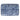 Small Blue & White Rectangular Plate