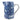 Large Blue & White Milk Jug