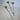 Set of 4 Snowflake Cocktail Sticks