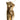 Gold Leaf Female Torso Hanging Decoration