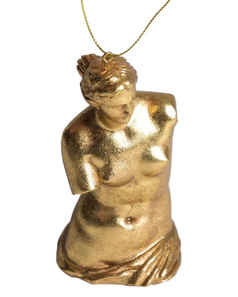 Gold Leaf Venus De Milo Hanging Decoration