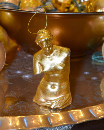 Gold Leaf Venus De Milo Hanging Decoration