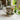 White Poppy Green Tankard Mug