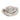Large Resin Stone Rose Ornament