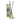Green diffuser bottle with sticks and decorative cylindrical packaging on a white background