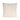 cream textured pillow on a white background