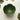 Small Leaf-Shaped Ceramic Bowl - Green - 13cm