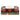 Set of three red candles in a decorative box with 'Forest Pine & Pomegranate' label.