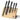 Richardson Sheffield Nox 5 Piece Knife Block Set