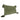 Green cushion with tassels on a white background