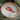 Mango wood round tray with lobster inlay