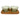 Two green glass dishes on a wooden tray with a white background