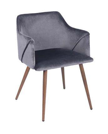 Set of 2 Aldridge Dining Chair in Grey