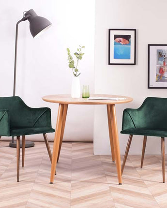 Set of 2 Aldridge Dining Chair in Dark Green