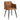 Set of 2 Aldridge Dining Chair in Suede Brown