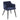 Set of 2 Aldridge Dining Chair with Black Leg in Terry Blue