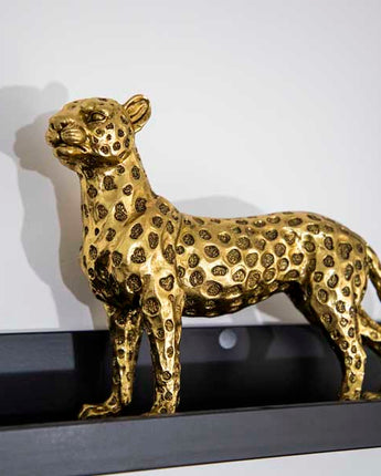 Art Deco Gold Leopard Statue