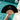 Hand holding a black fan with 'Disco Bitch' text by a pool