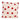 christmas cushion: alternate view of the 45cm red and white embroidered santa hat cushion