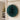 Small green star Christmas hanging decorations