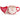 christmas mug: alternate view of the red santa mug with lid
