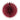 Christmas Tree Decoration red paper sunburst Christmas tree decoration with folded pointed rays, front view