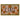 Ciao coir doormat with oranges and green border design
