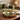 Square 32cm metal decorative tray