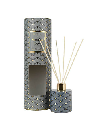 Gold and Blue Fresh Morning Dew Scented- Reed Diffuser