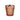Orange and Cinnamon Scented Candle in a Textured Pink Jar