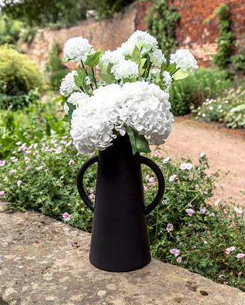 Single White Hydrangea Blossom