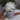 Elegant Lifelike Green Faux Rose in Stylish Grey Pot