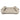 Patterned green dog bed on a white background