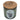 A dark green glass jar candle with a natural cork lid engraved with a Highland cow