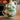 Emerald Green Eden Decal Footed Mug with a Dark Green Handle