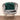 Genuine Emerald Green Mongolian Lambswool and Suede Cushion