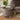 Grey Darcy Velvet Ottoman Stool with Silver Legs