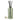Decorative diffuser bottle with black sticks on a white background